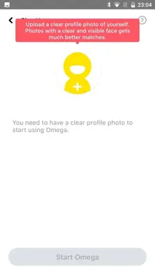 Omega – Random Video Chat android App screenshot 0